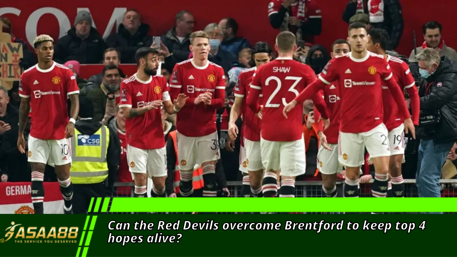 Can the Red Devils overcome Brentford to keep top 4 hopes alive?
