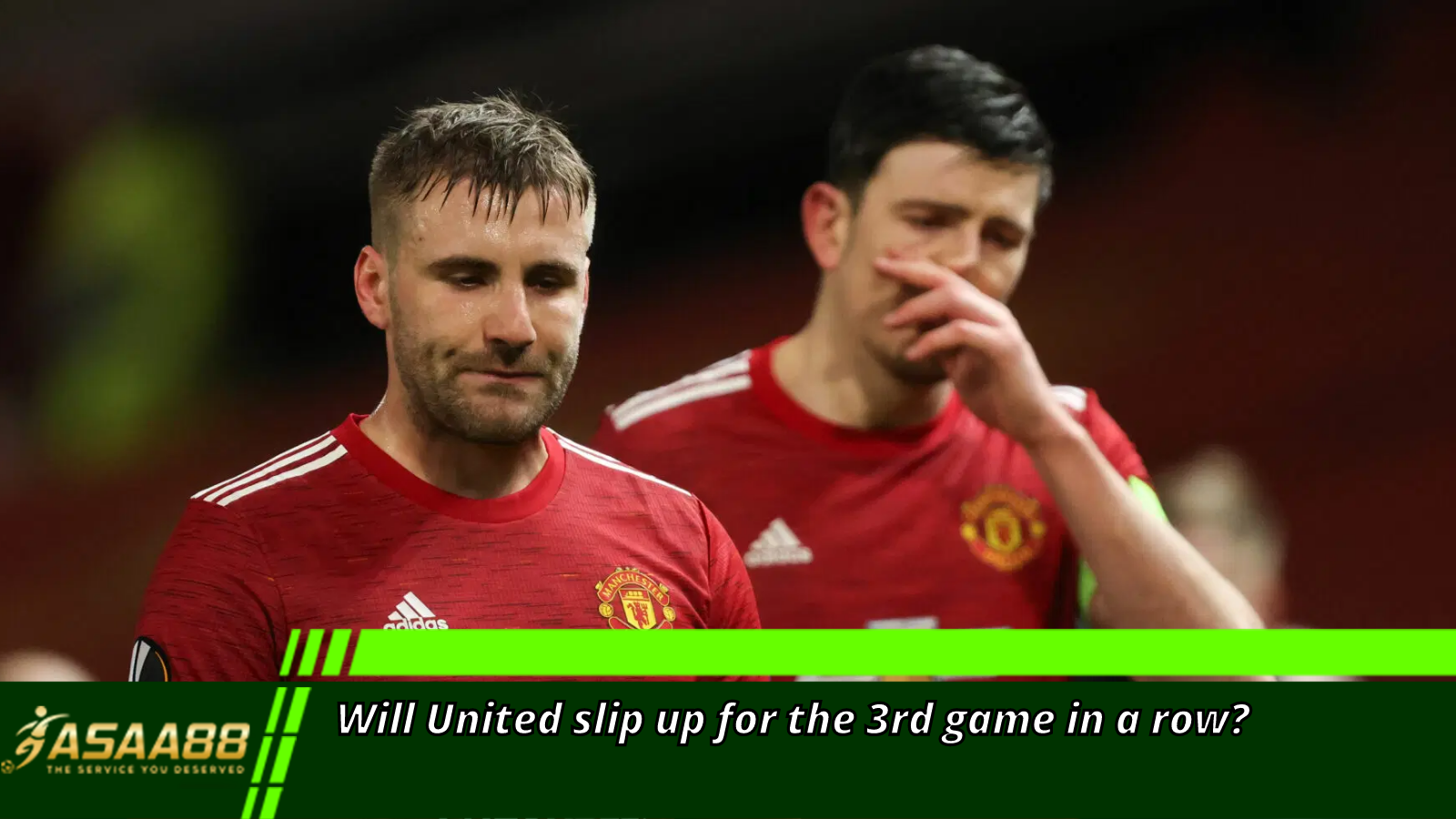 Will United slip up for the 3rd game in a row?