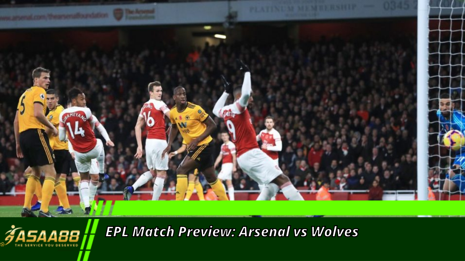 EPL Match Preview: Arsenal vs Wolves