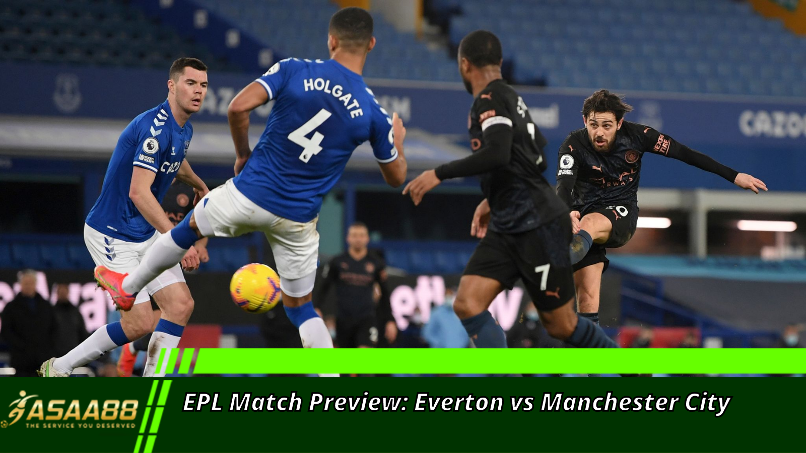 EPL Match Preview: Everton vs Manchester City